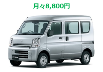 新車の軽自動車が月々1万円から くるまや中山